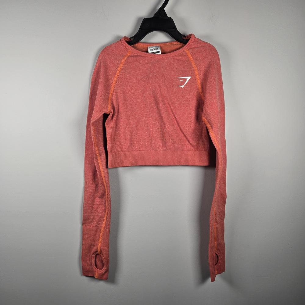 Gymshark Women's Red Crop Top